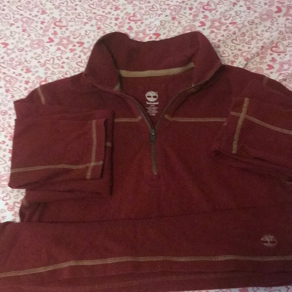 Timberland Long Sleeve MockNeck Shirt Medium